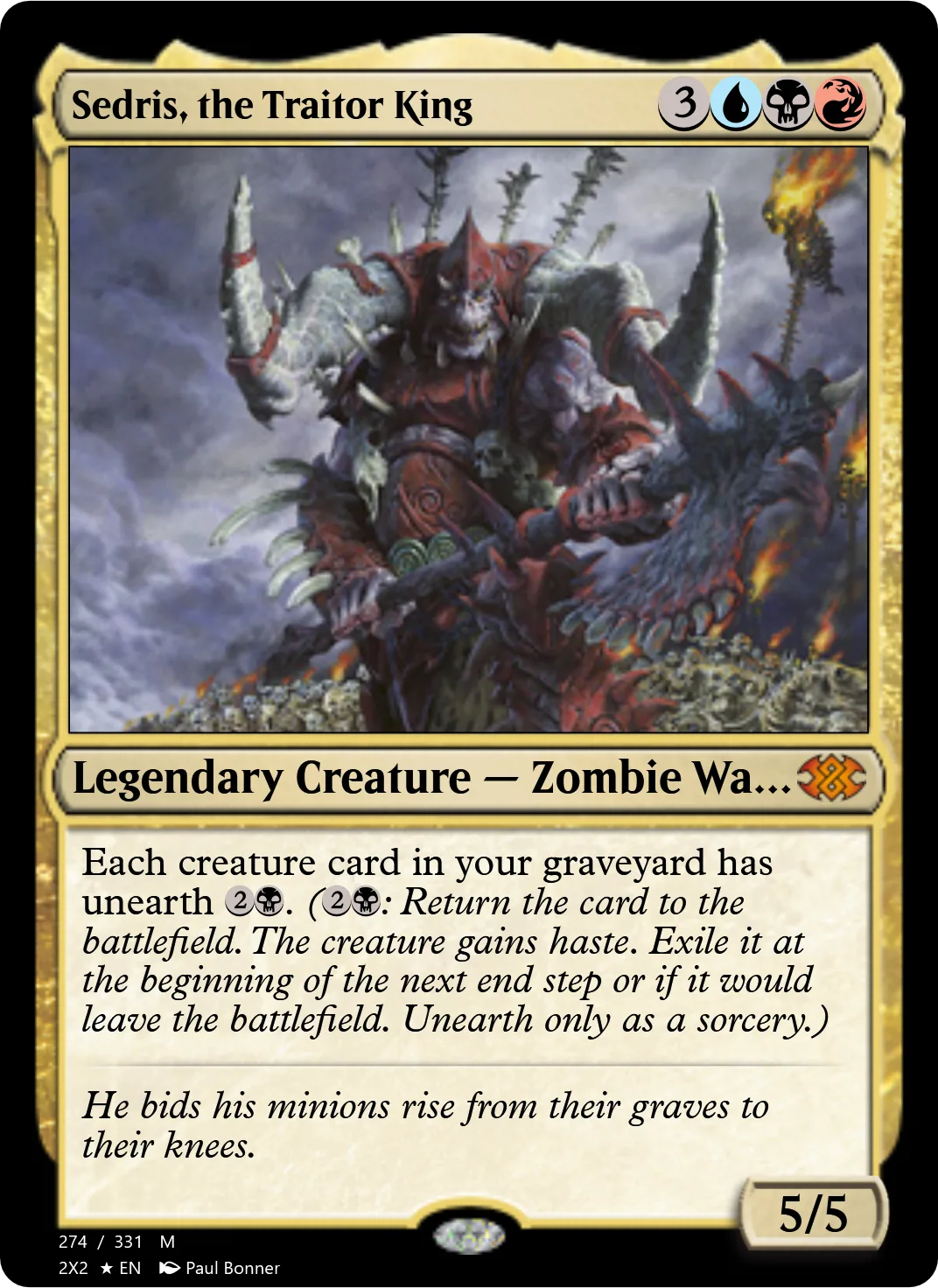 Sedris, the Traitor King
