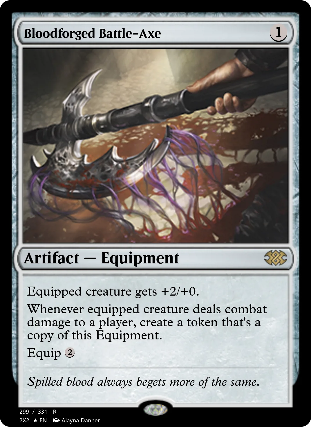 Bloodforged Battle-Axe