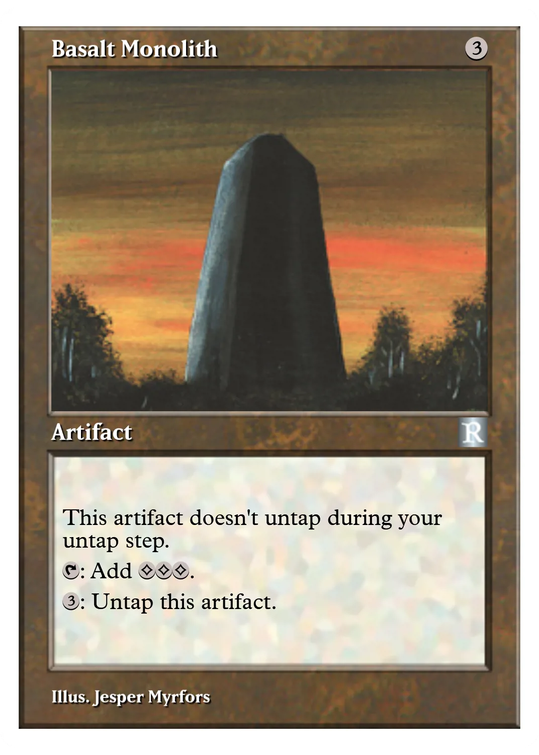 Basalt Monolith