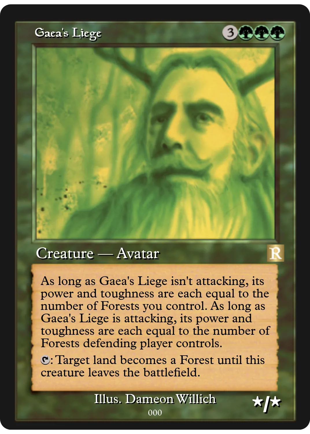 Gaea's Liege