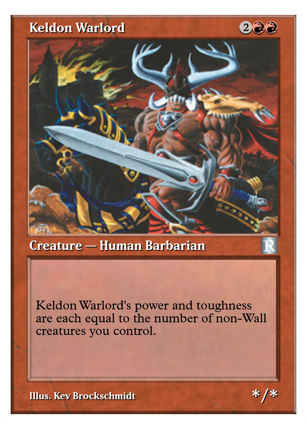 Keldon Warlord