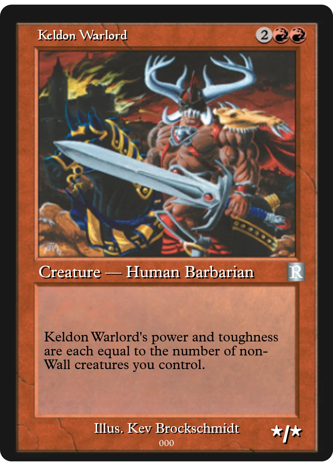 Keldon Warlord