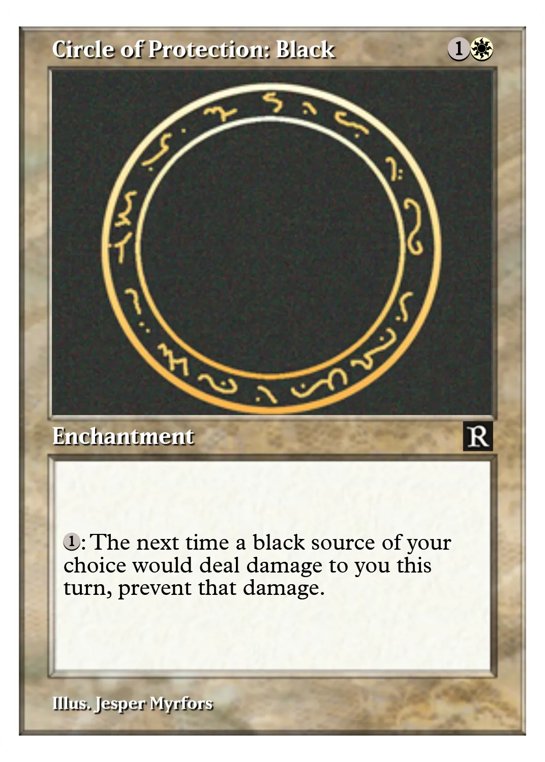 Circle of Protection: Black