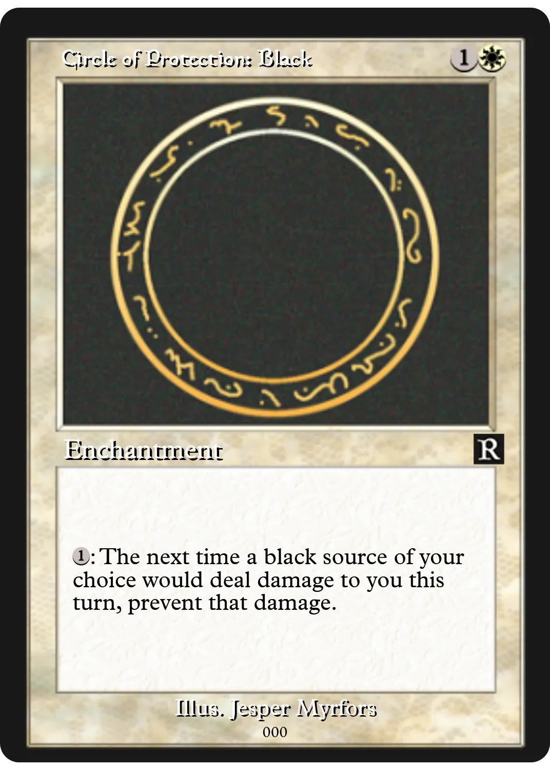 Circle of Protection: Black