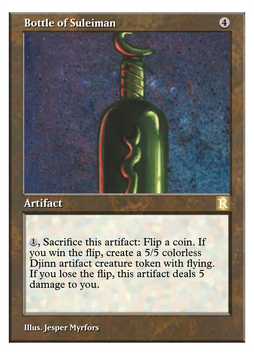 Bottle of Suleiman