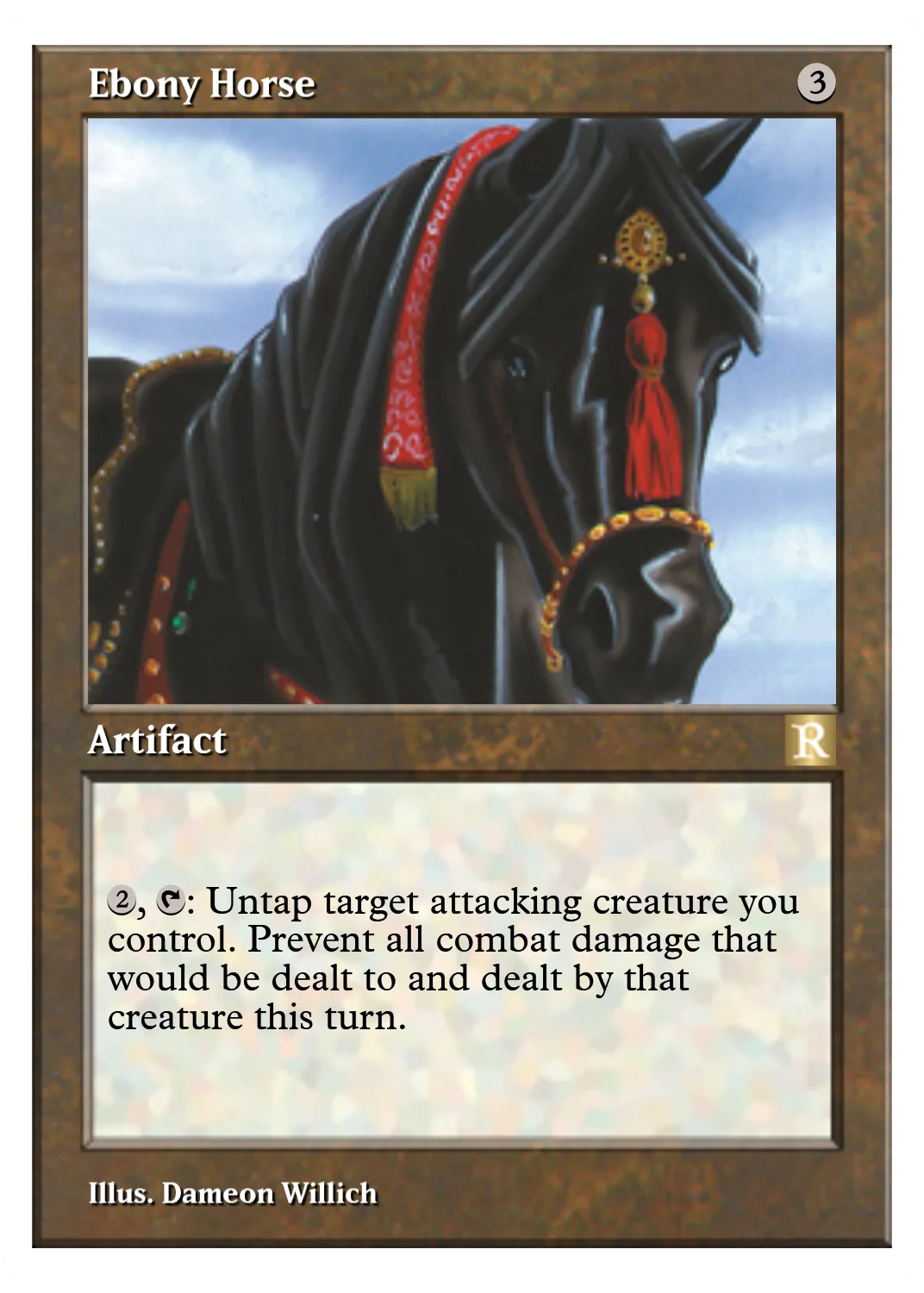 Ebony Horse