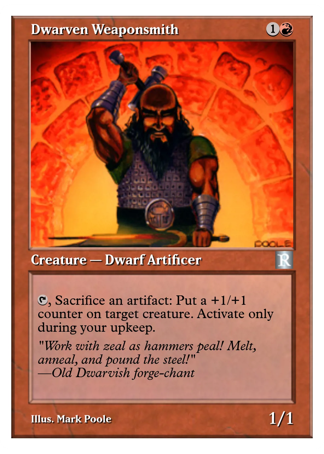 Dwarven Weaponsmith