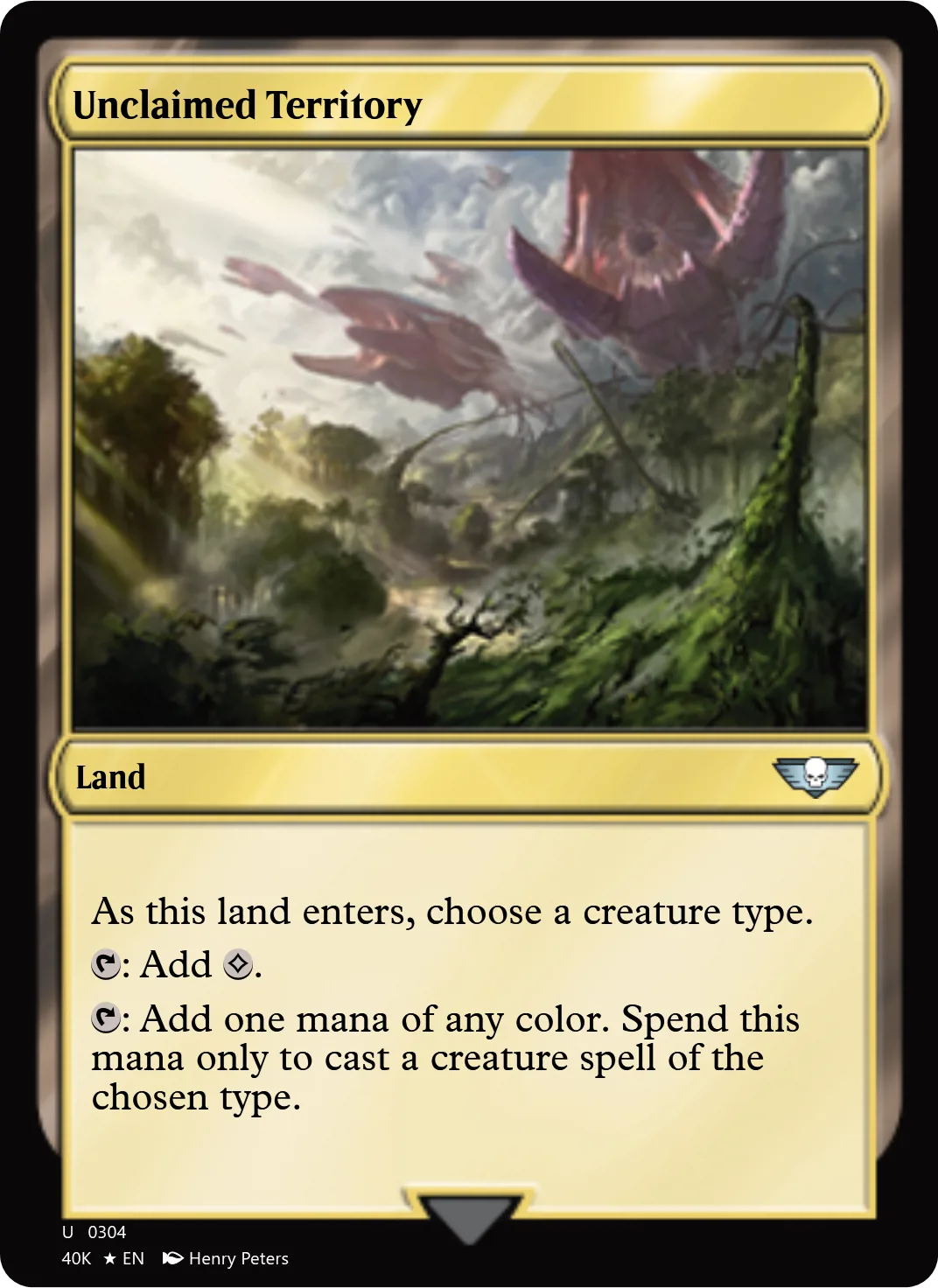 Unclaimed Territory