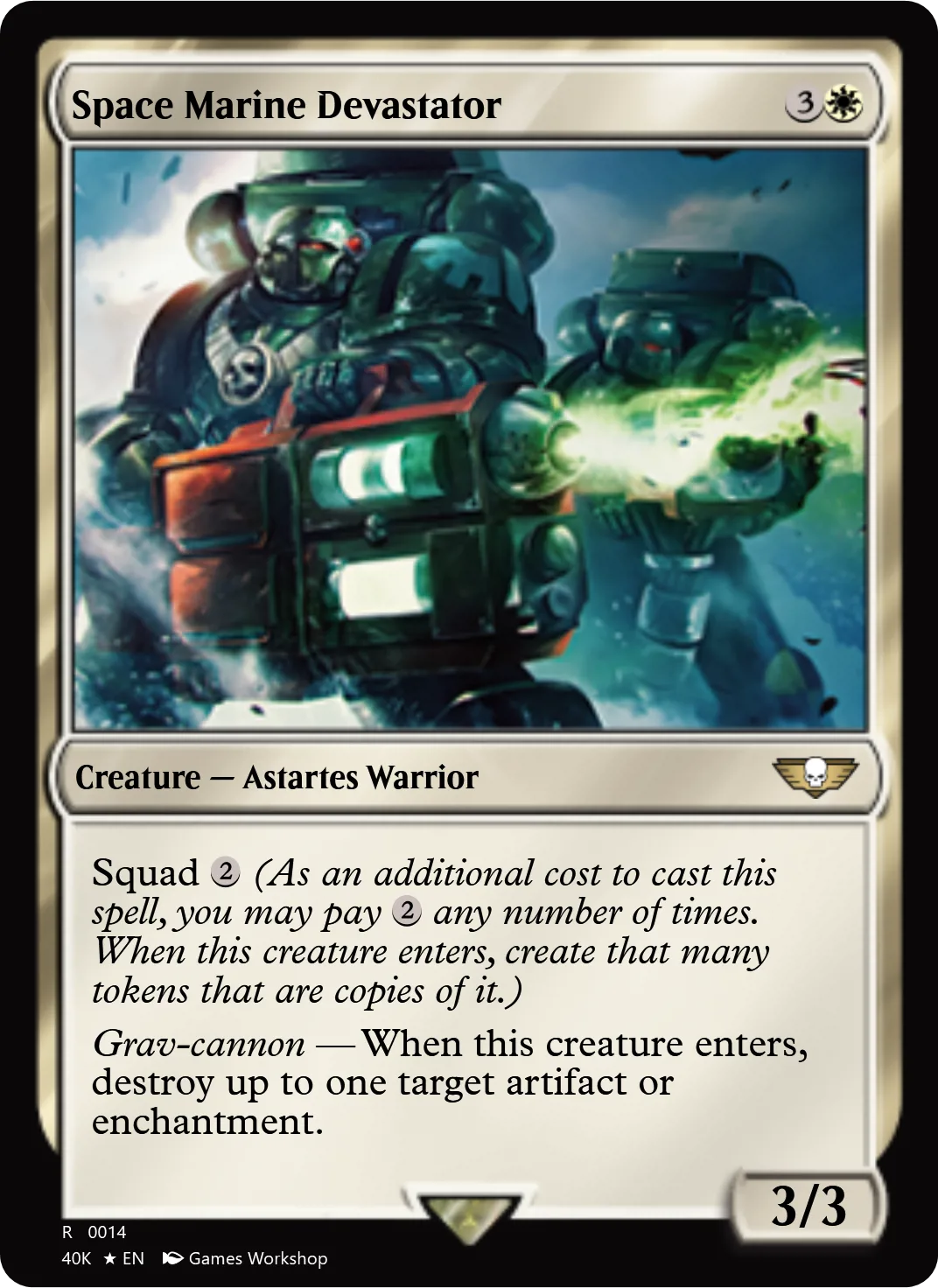 Space Marine Devastator