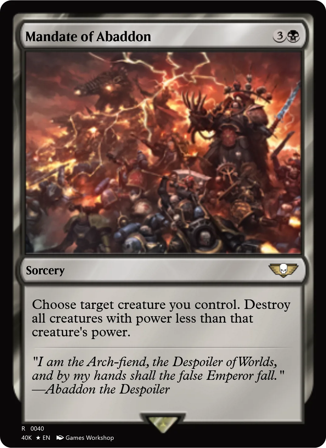 Mandate of Abaddon