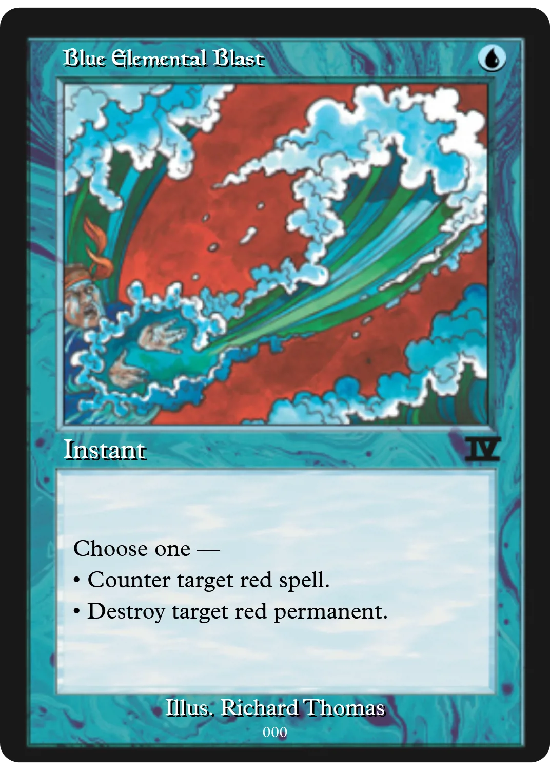 Blue Elemental Blast