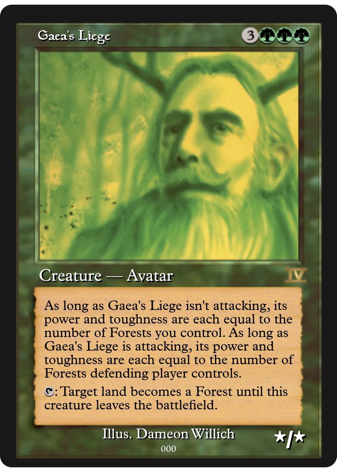 Gaea's Liege