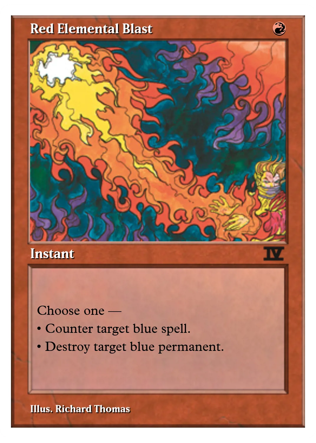 Red Elemental Blast