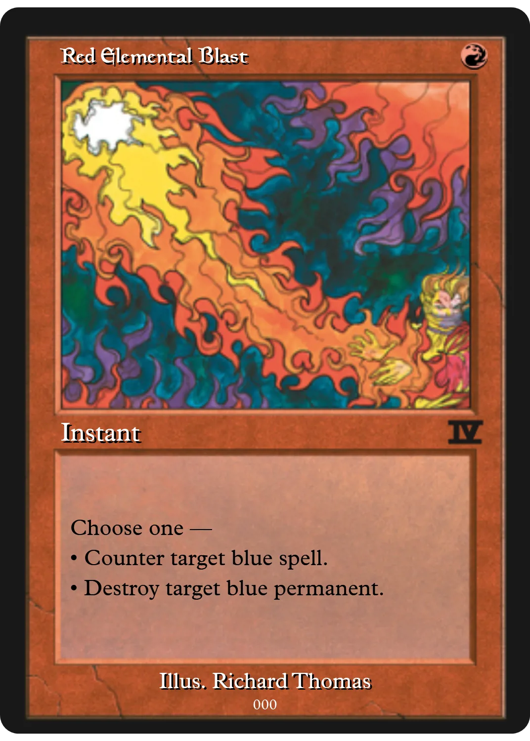 Red Elemental Blast