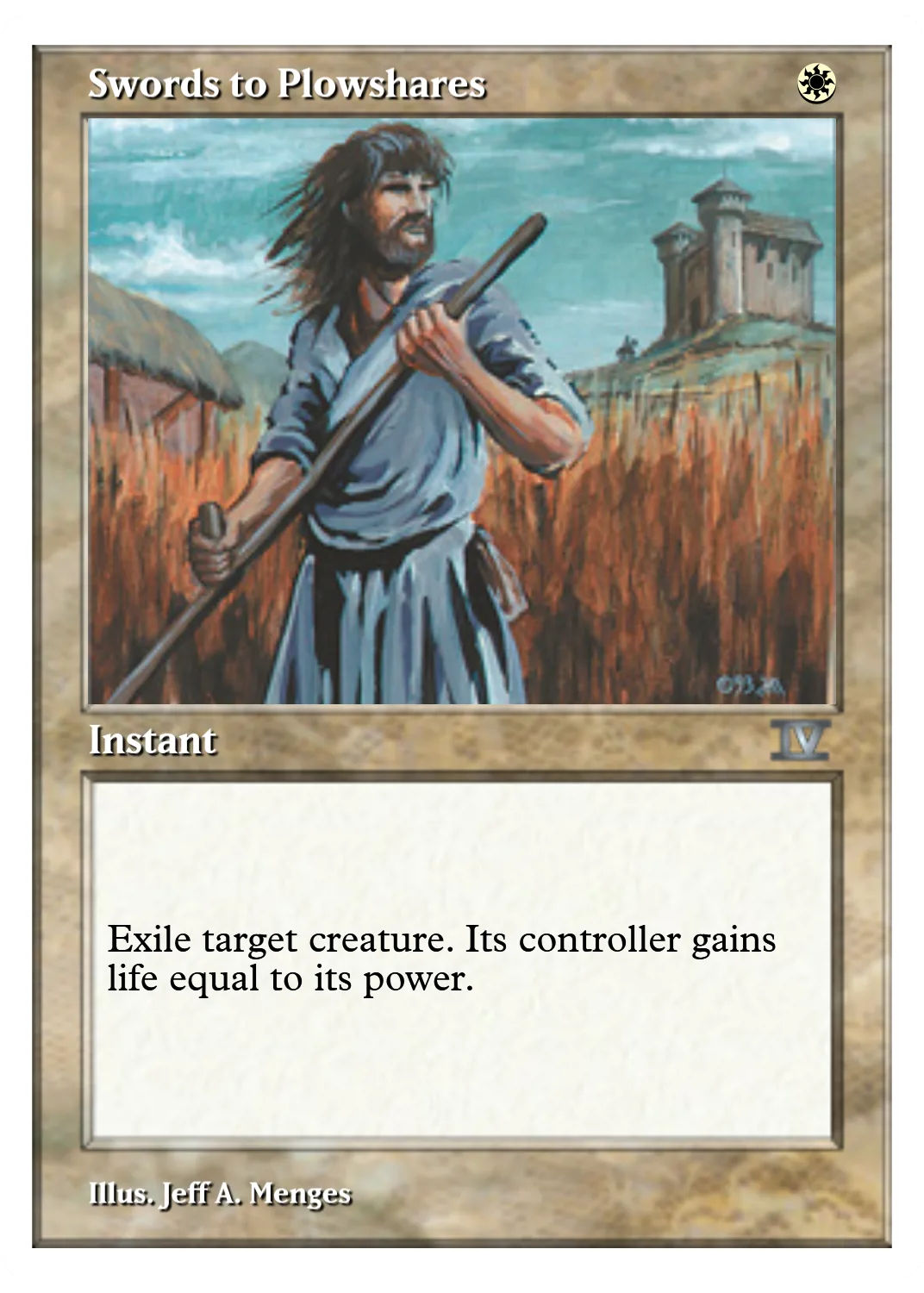 Swords to Plowshares
