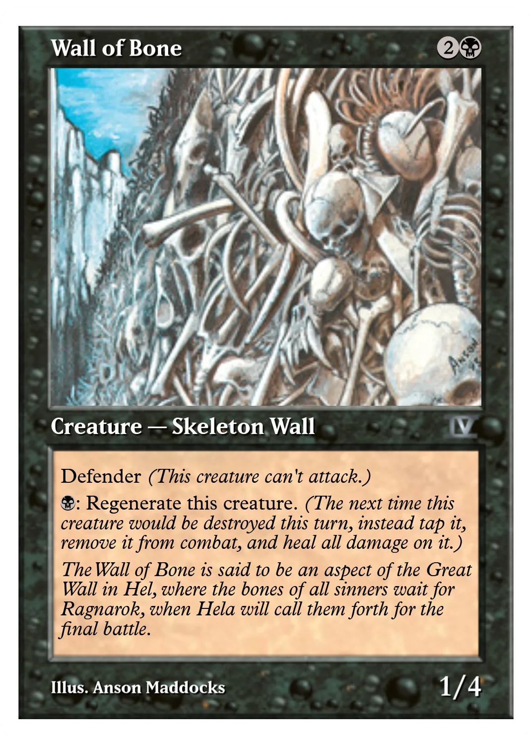 Wall of Bone