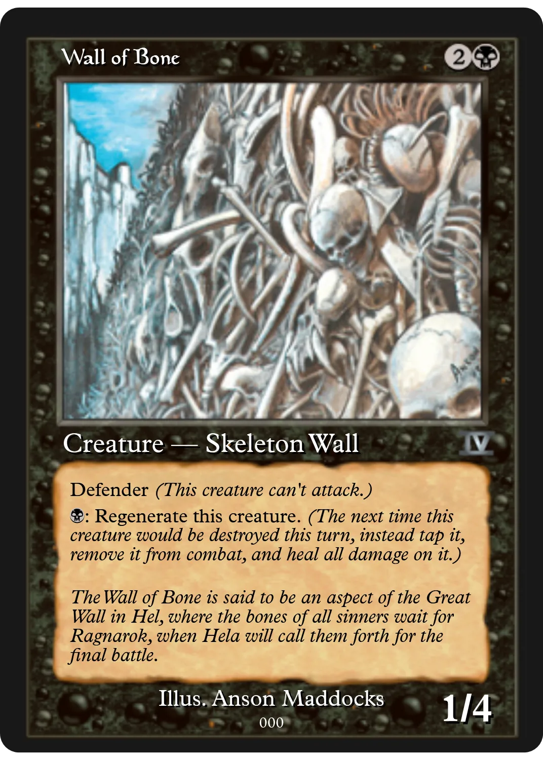 Wall of Bone