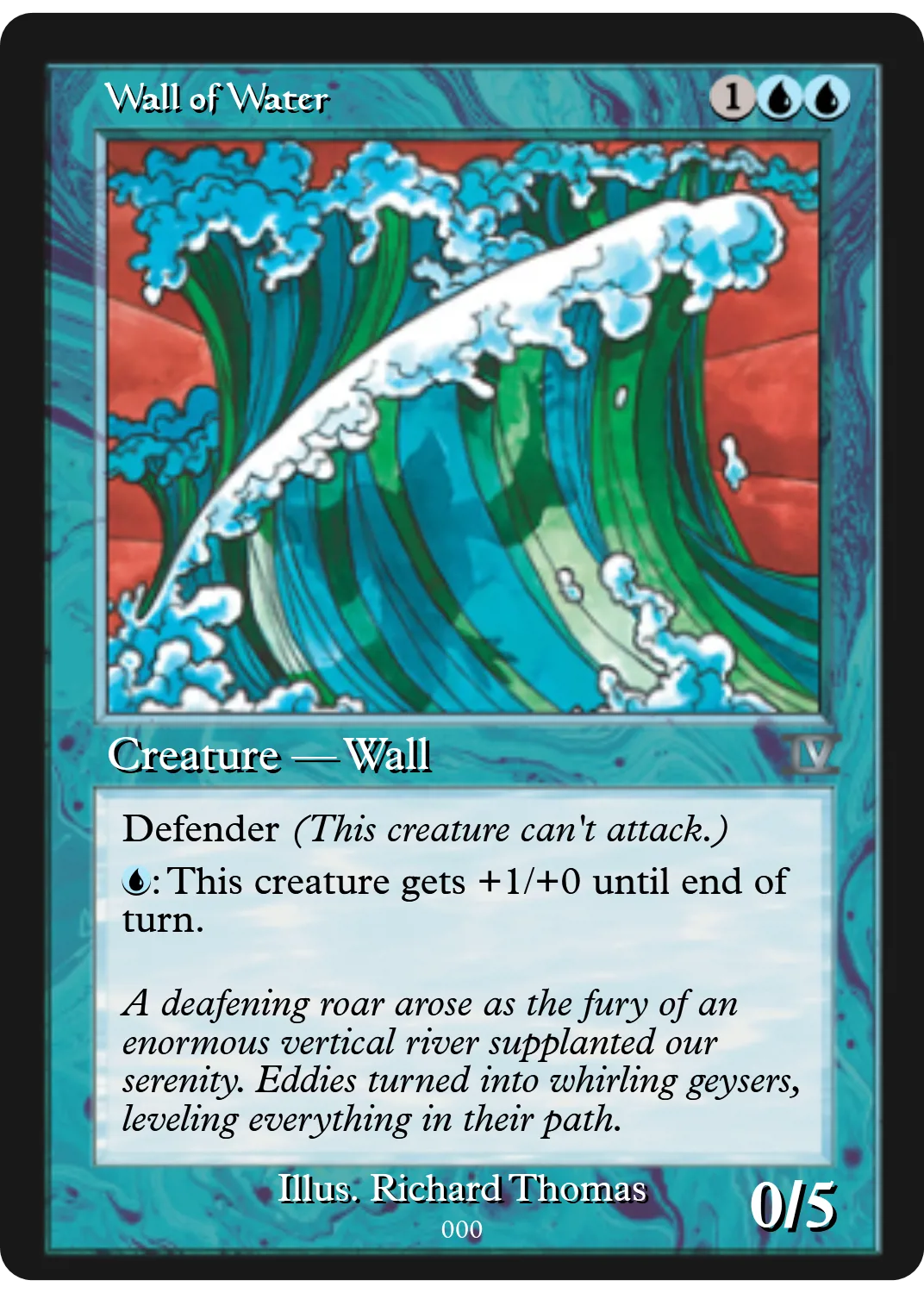 Wall of Water