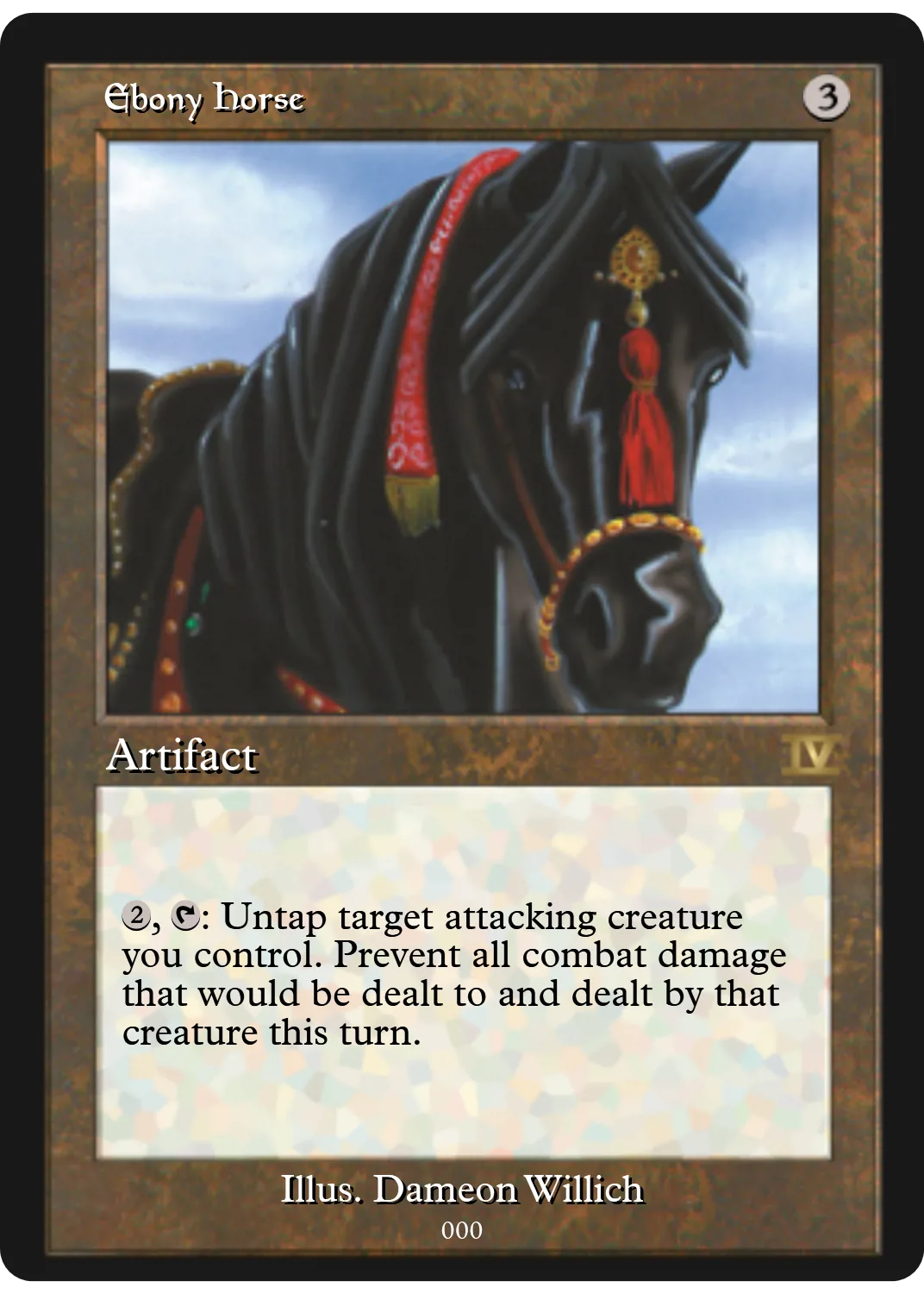Ebony Horse