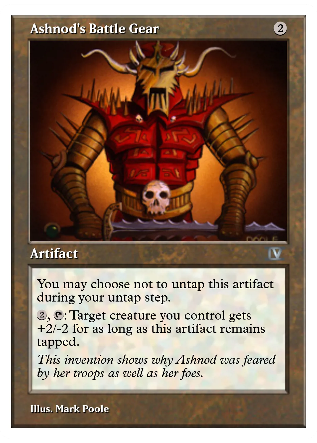 Ashnod's Battle Gear