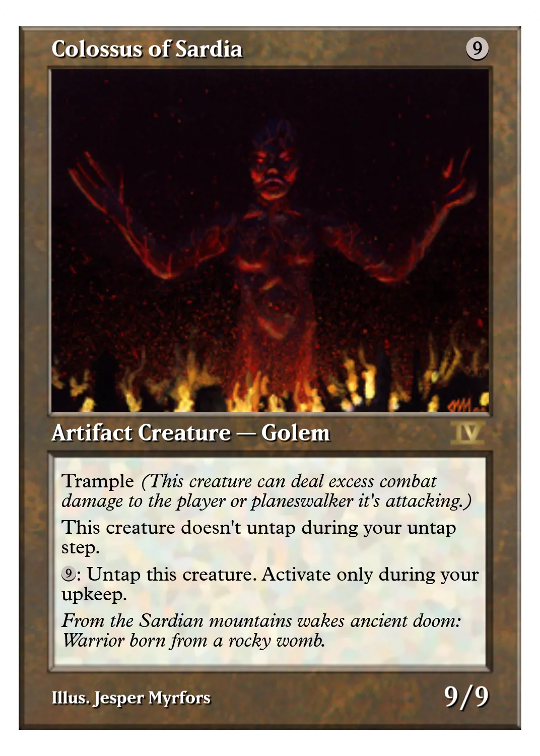 Colossus of Sardia