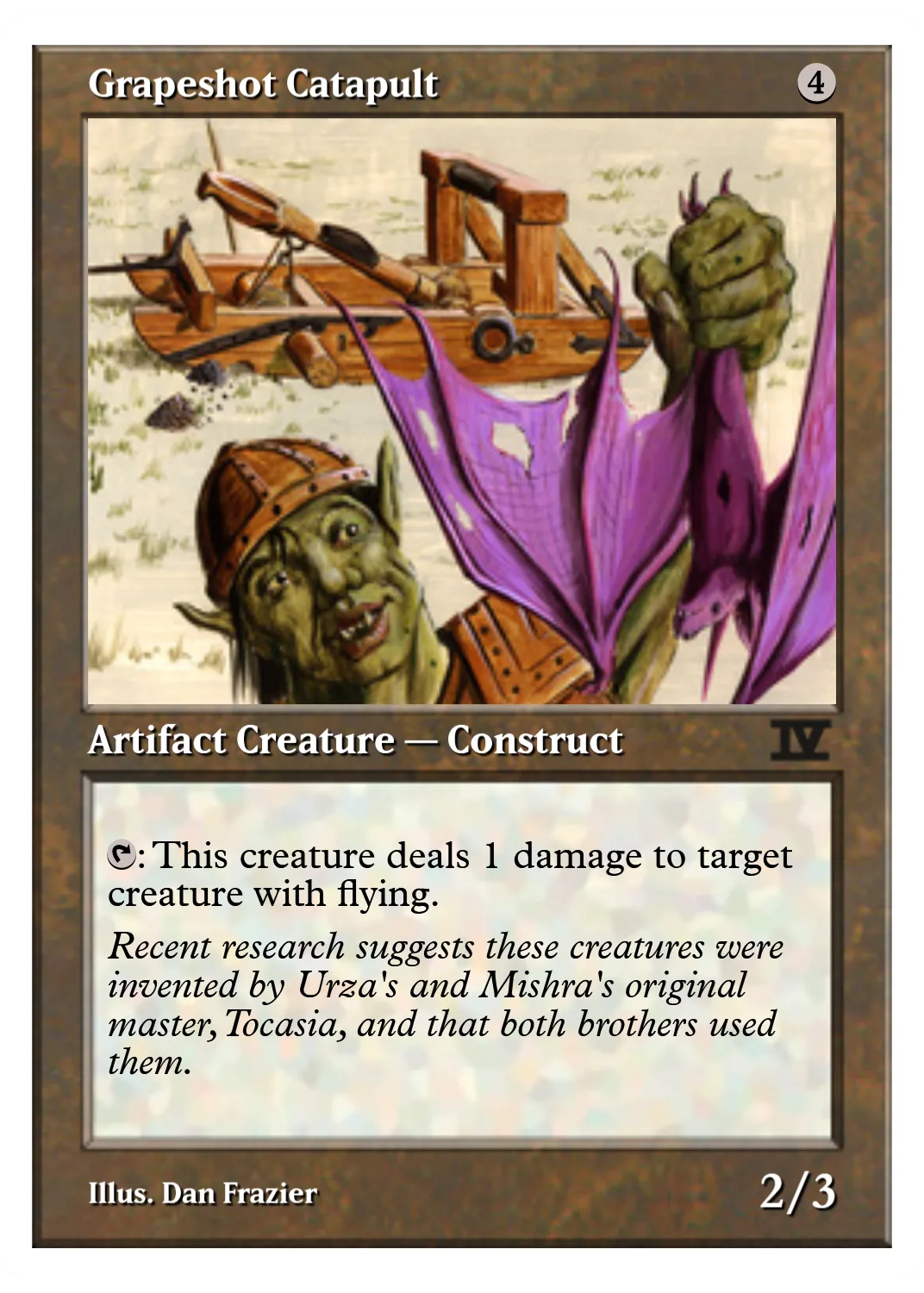 Grapeshot Catapult