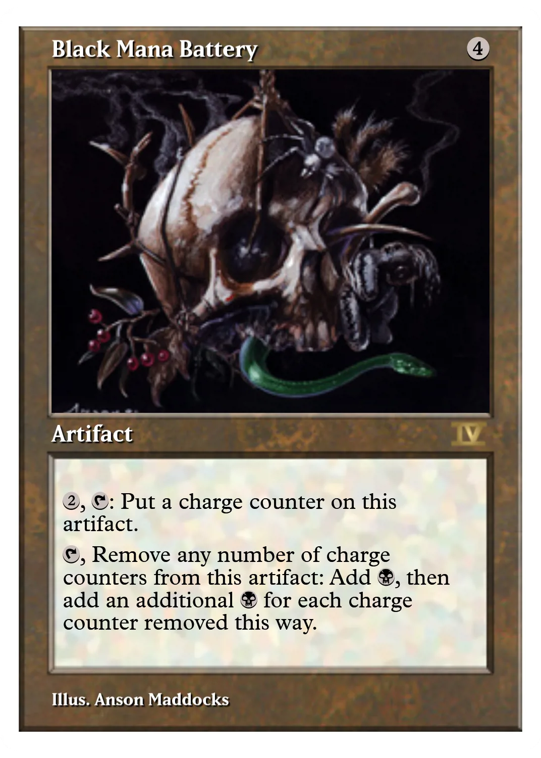 Black Mana Battery