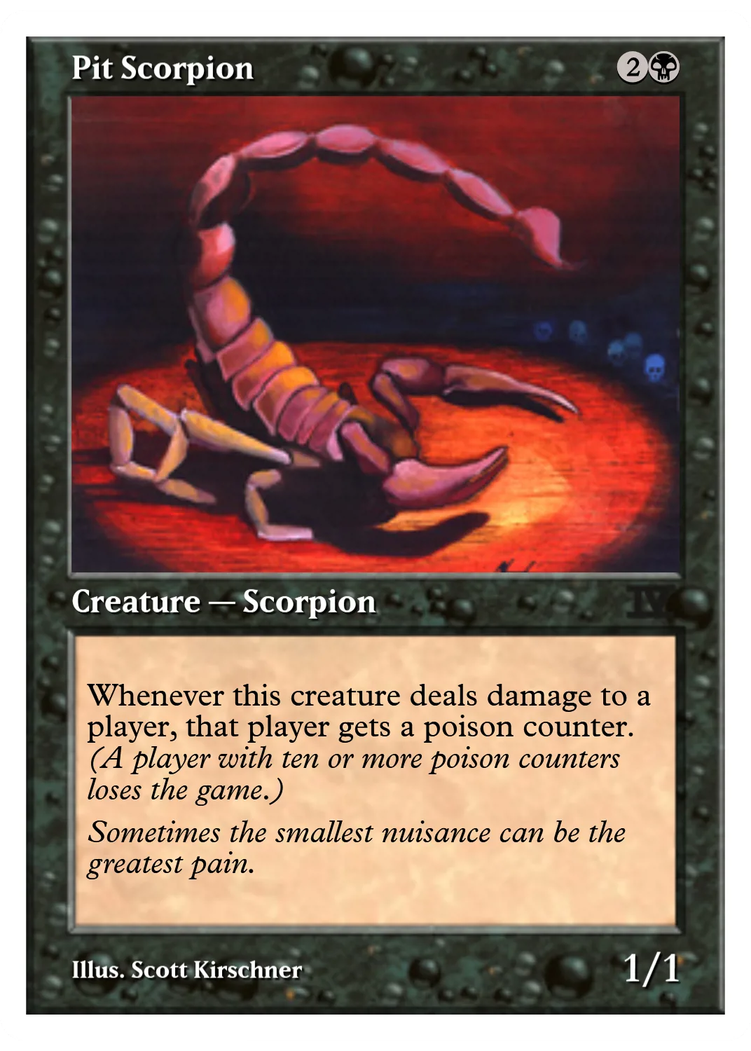 Pit Scorpion
