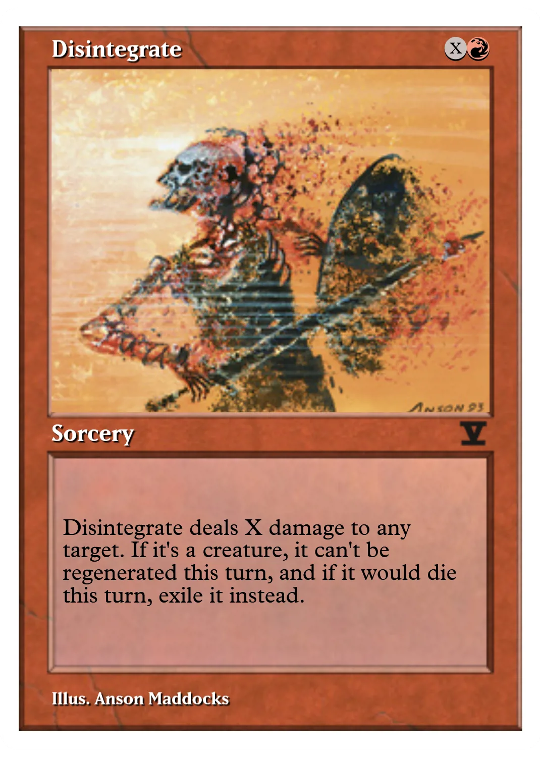 Disintegrate
