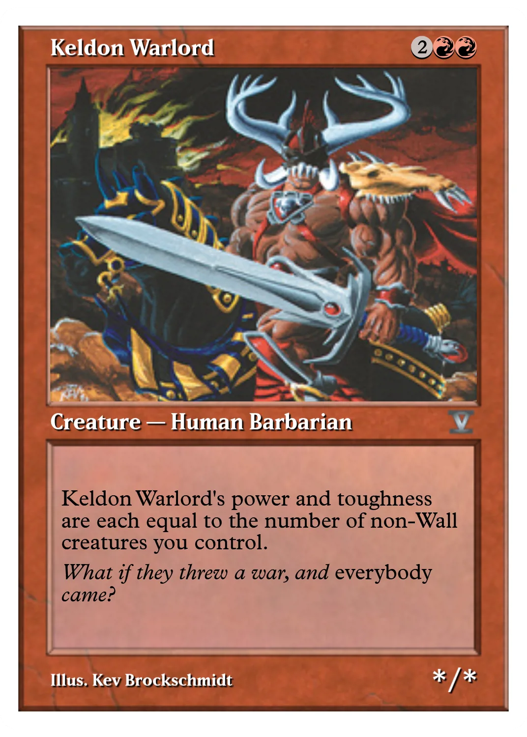 Keldon Warlord