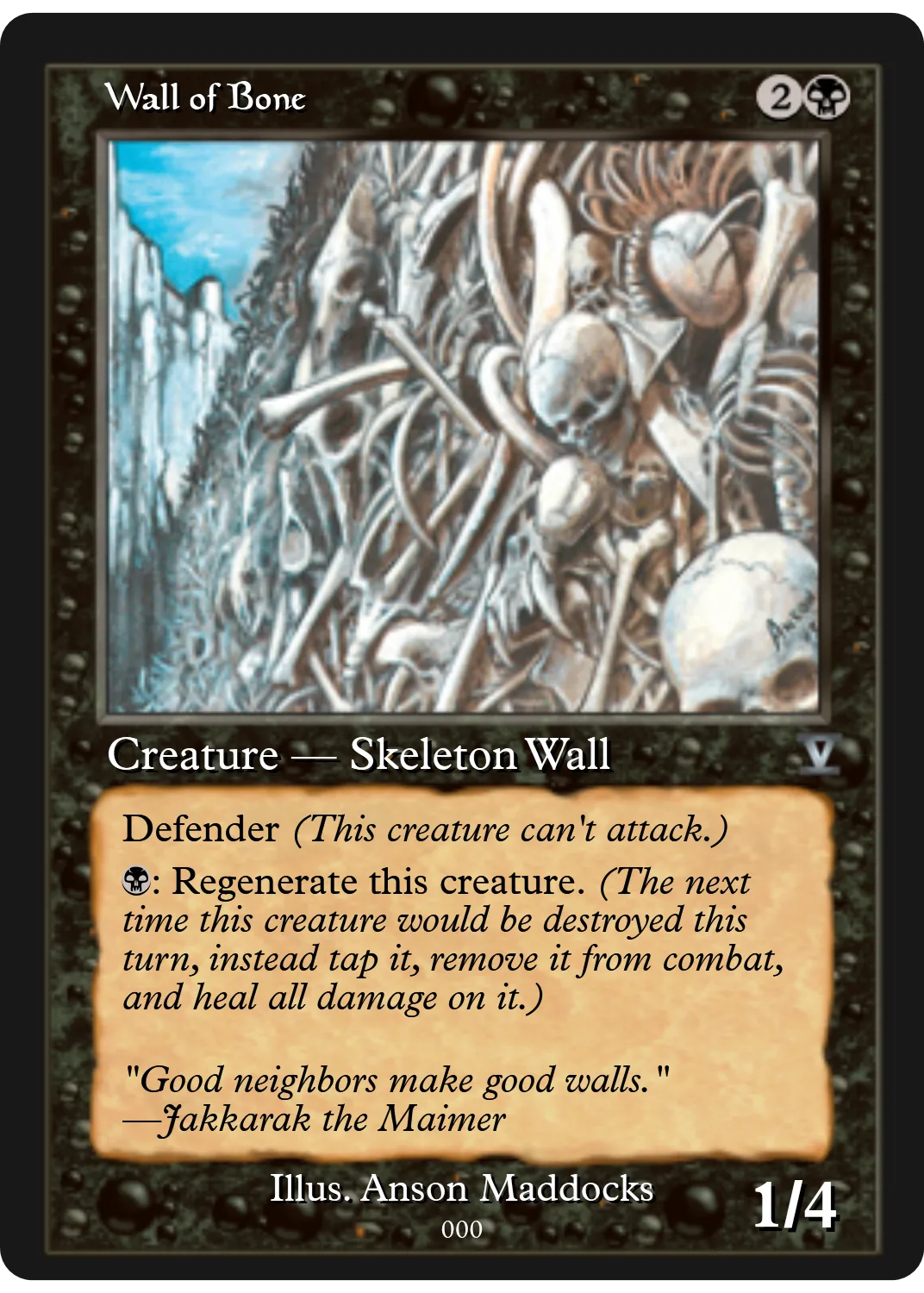 Wall of Bone