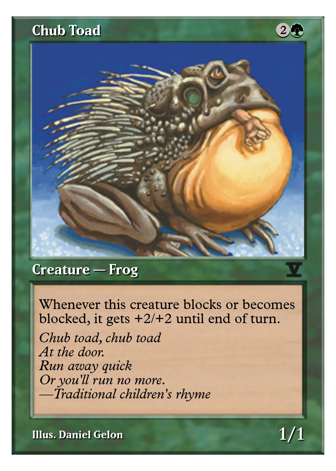 Chub Toad