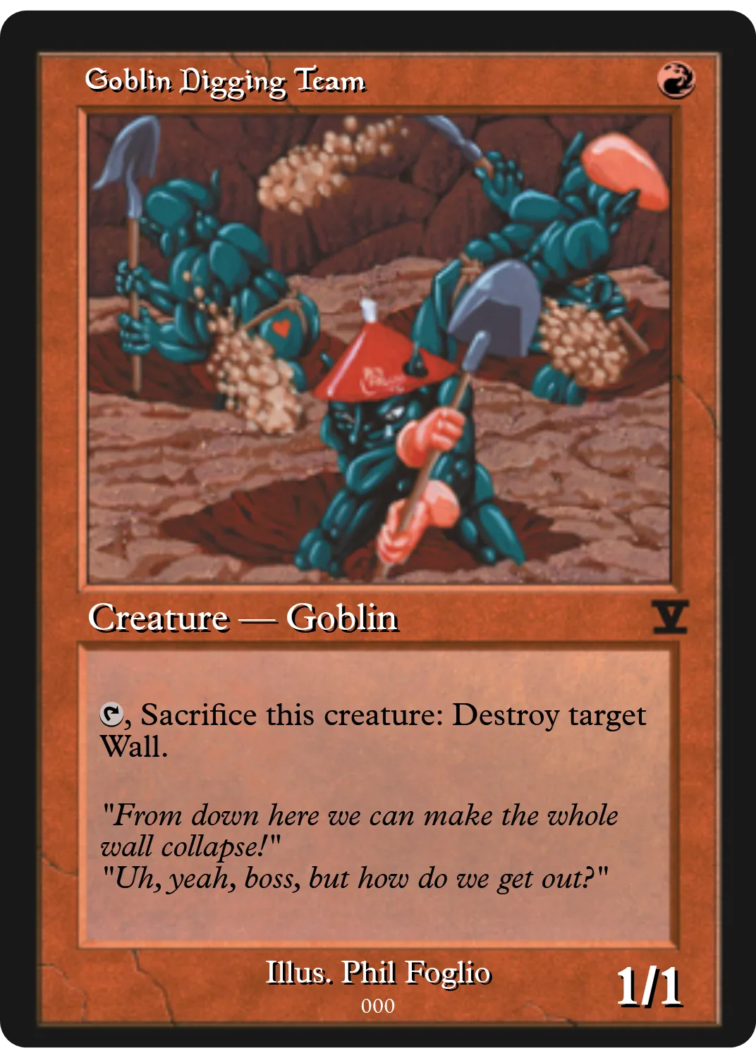 Goblin Digging Team