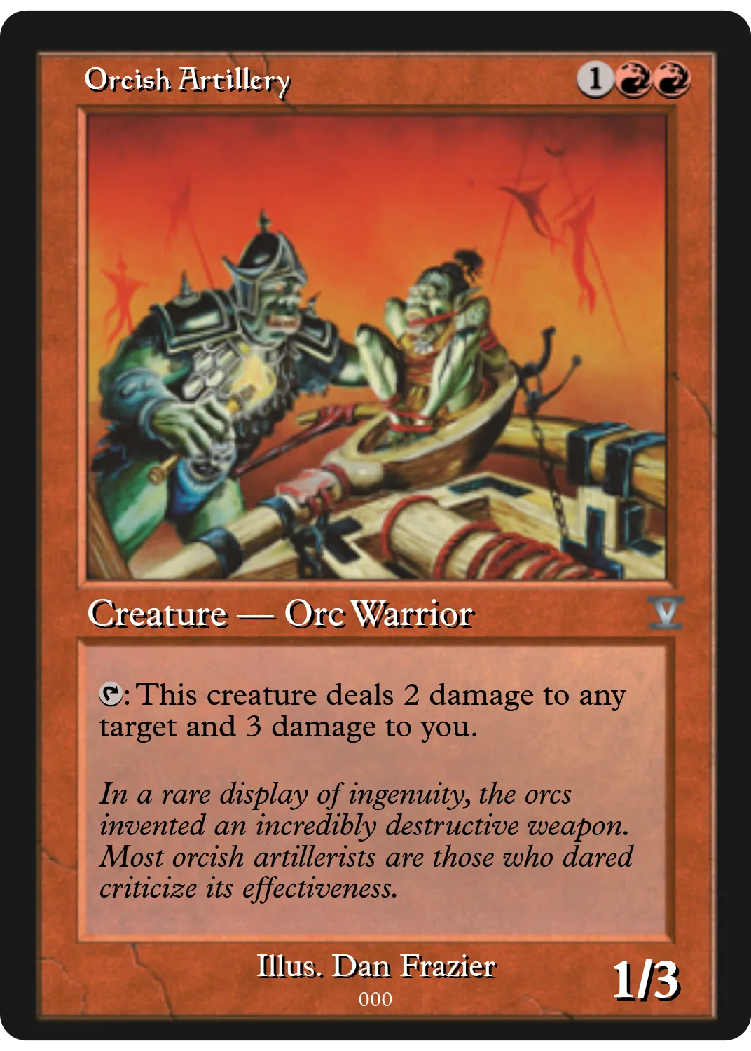 Orcish Artillery