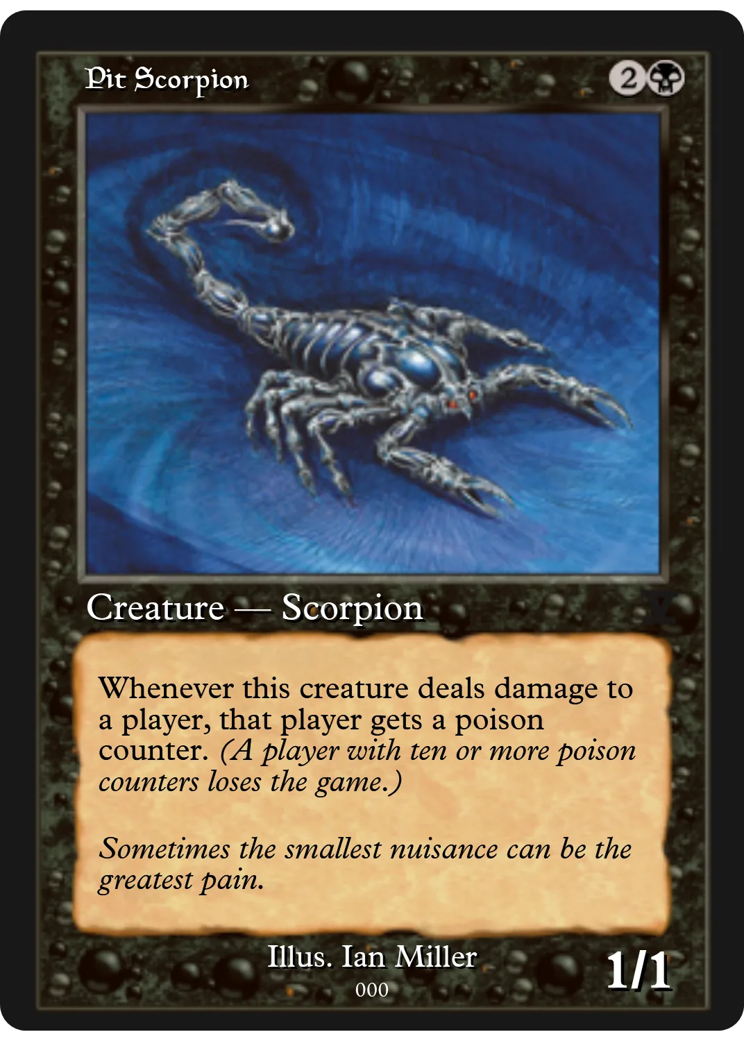 Pit Scorpion