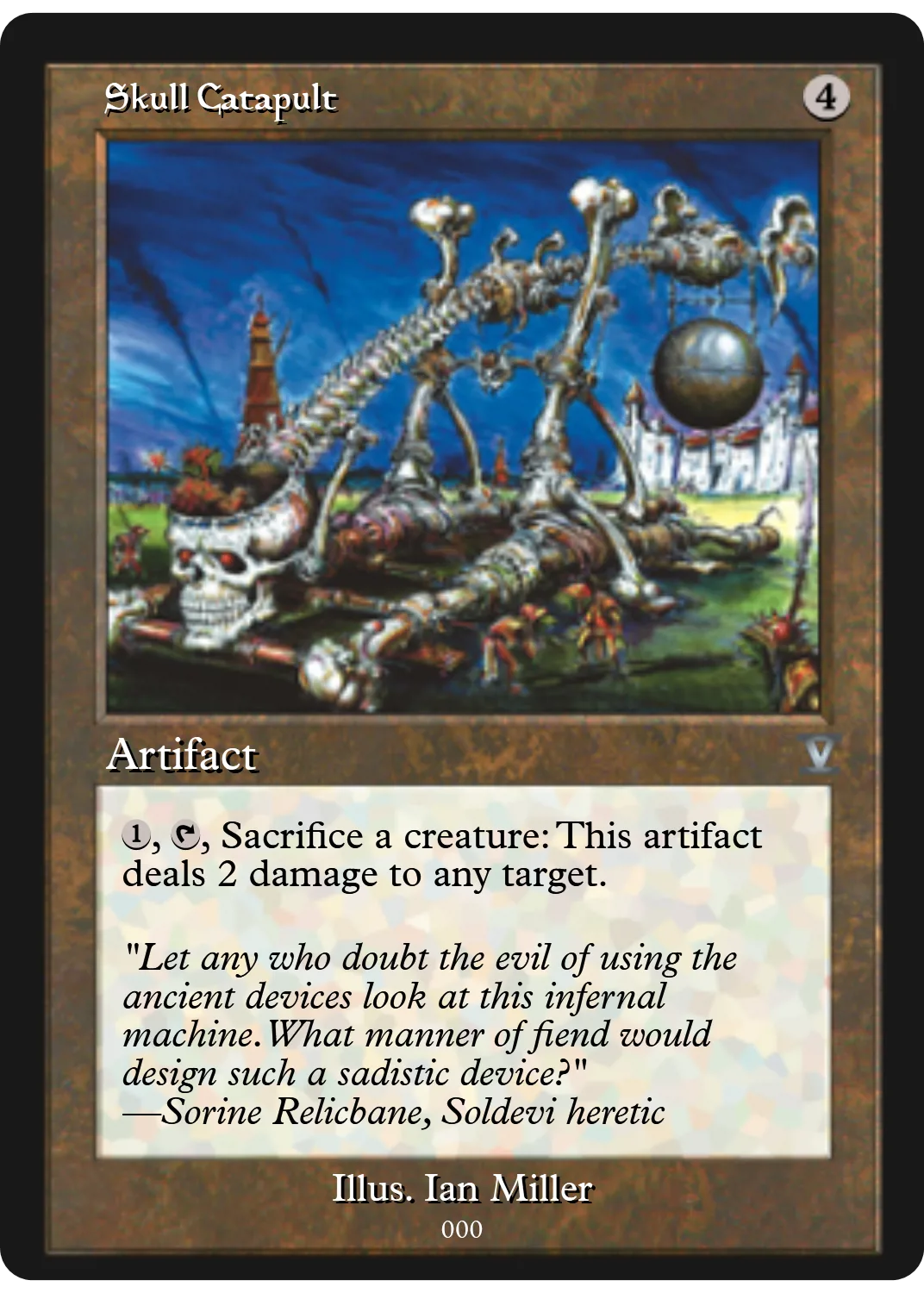 Skull Catapult