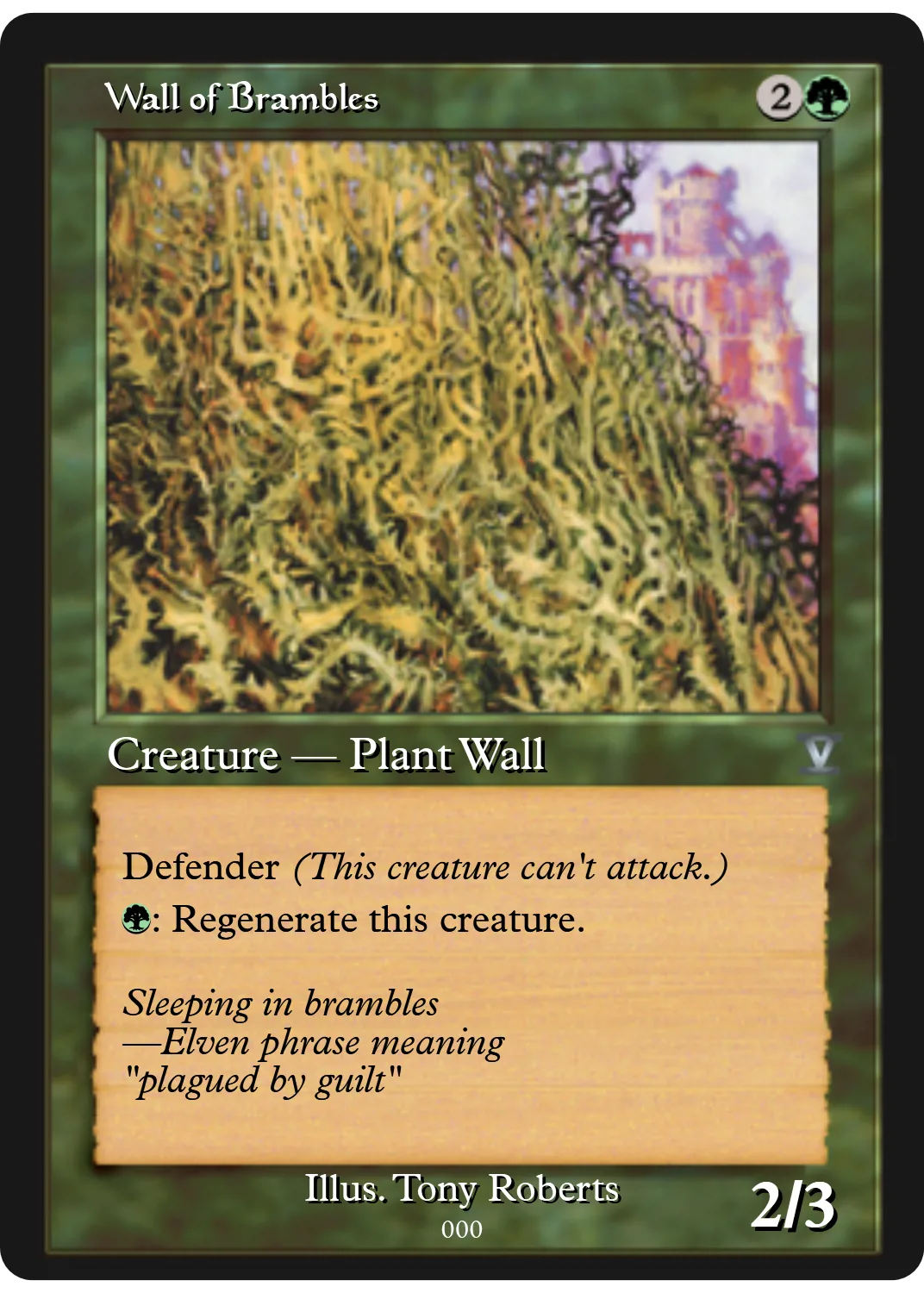 Wall of Brambles