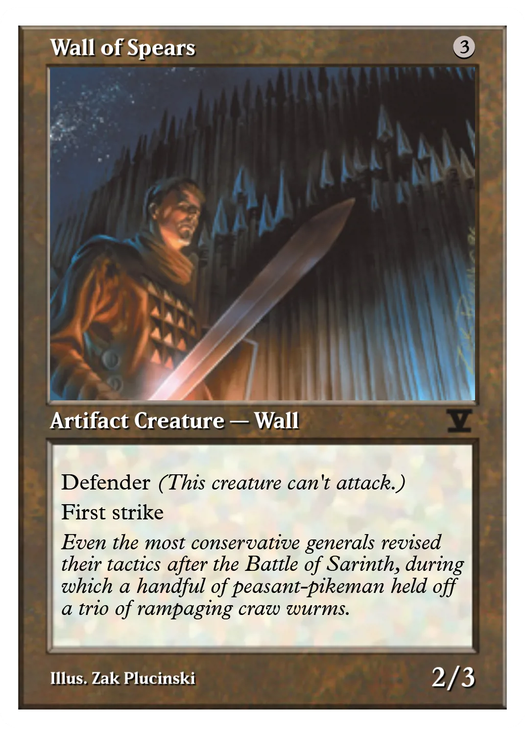 Wall of Spears