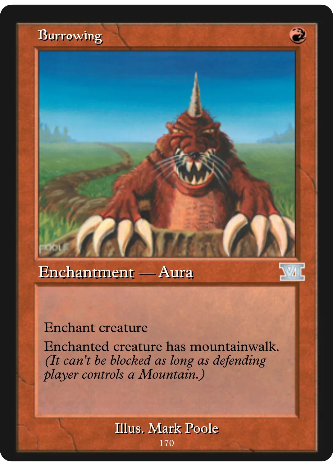 Burrowing