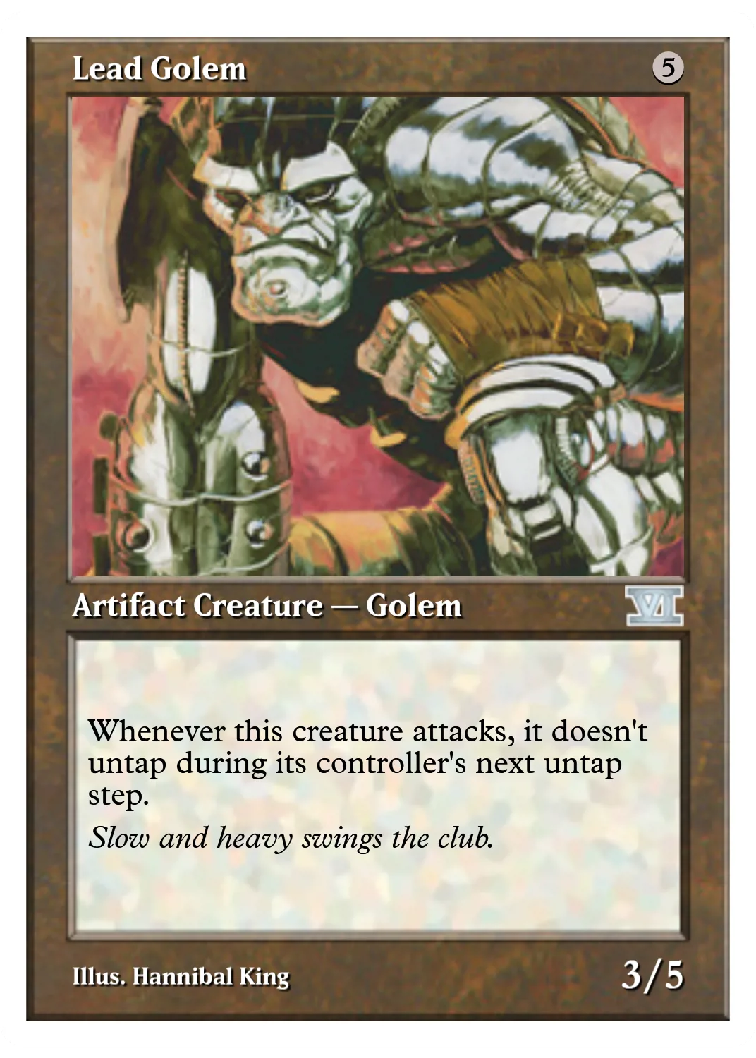 Lead Golem