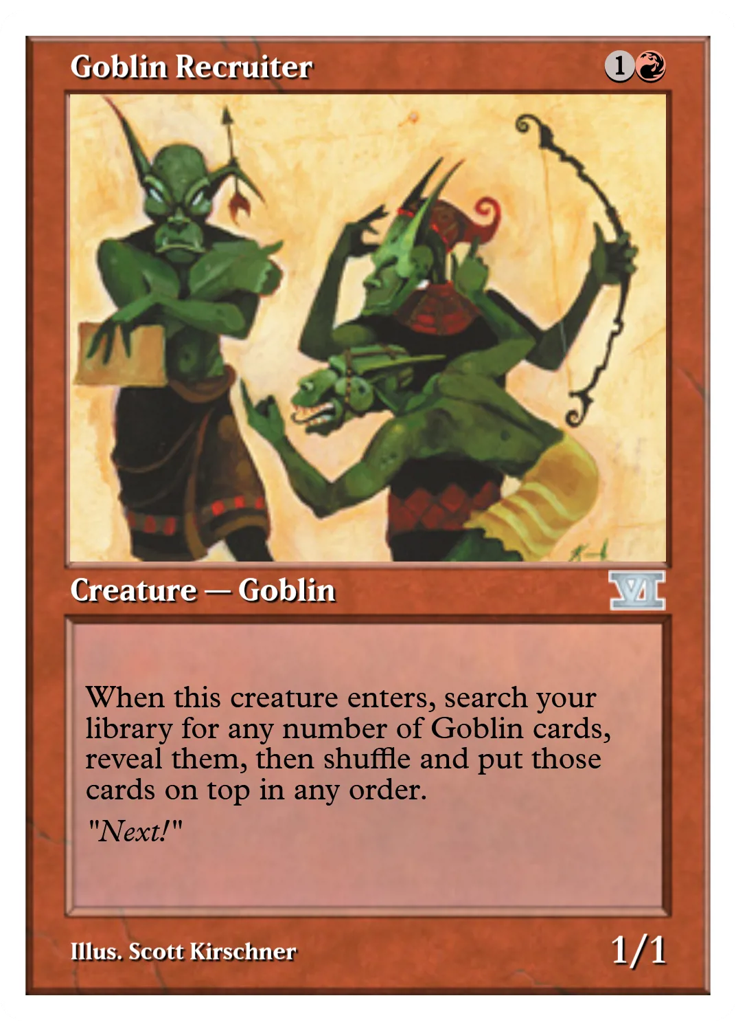 Goblin Recruiter