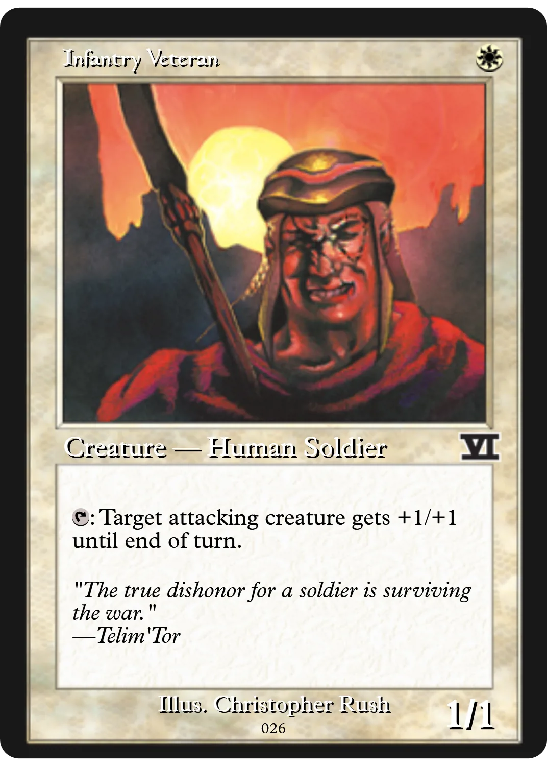 Infantry Veteran