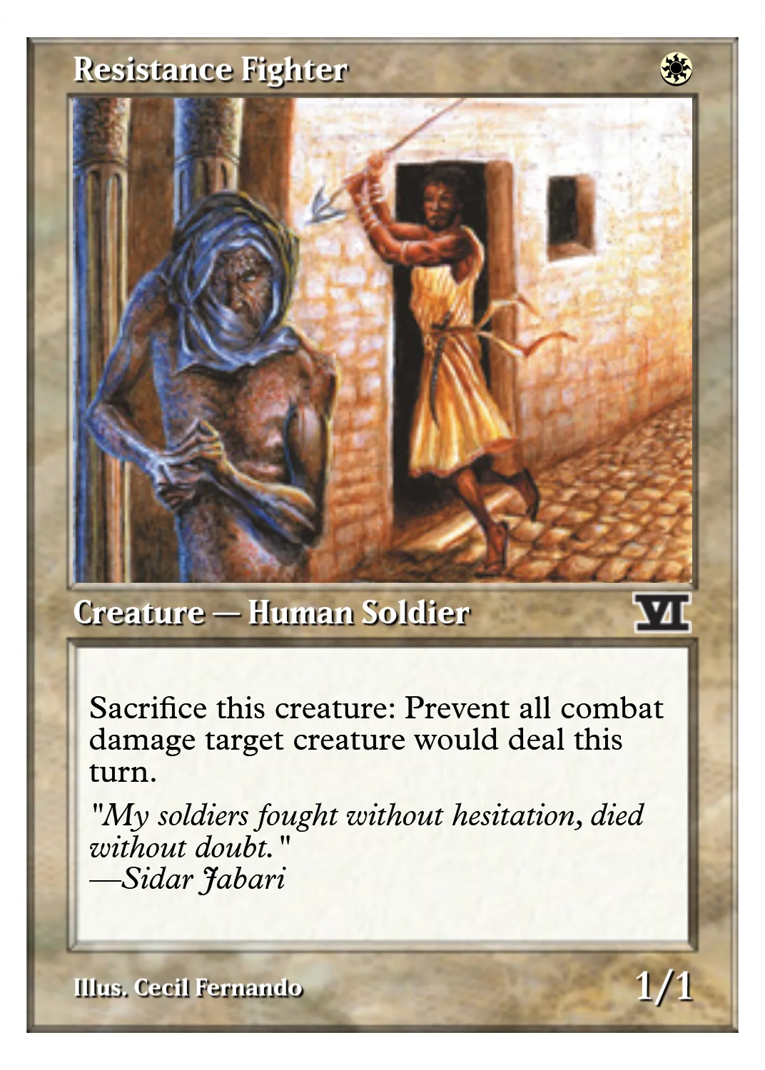 Resistance Fighter