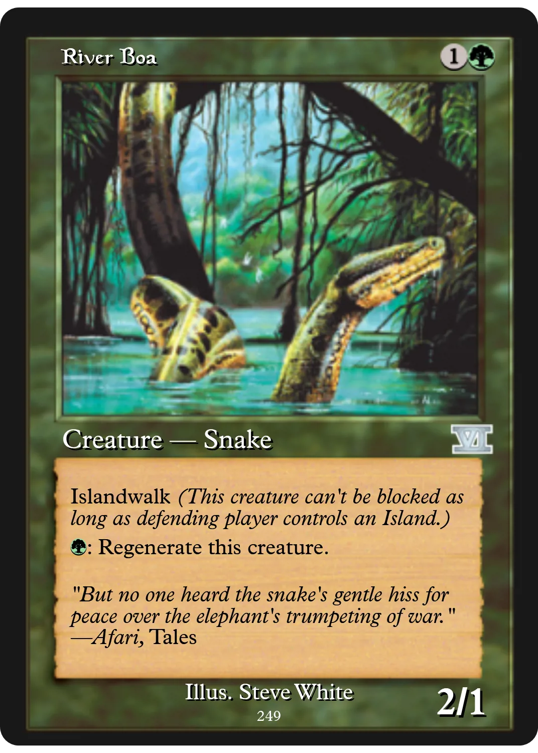 River Boa