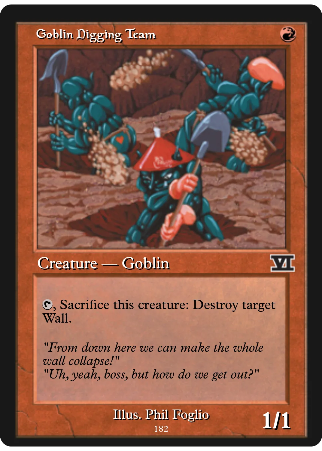 Goblin Digging Team