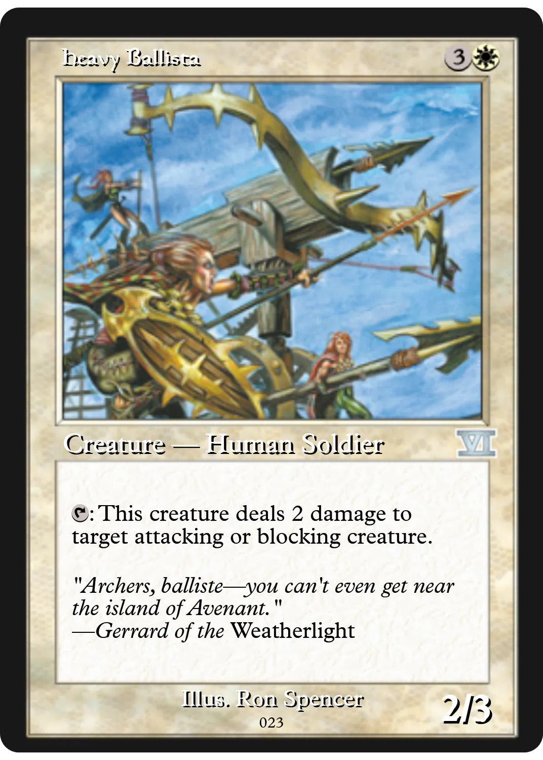 Heavy Ballista