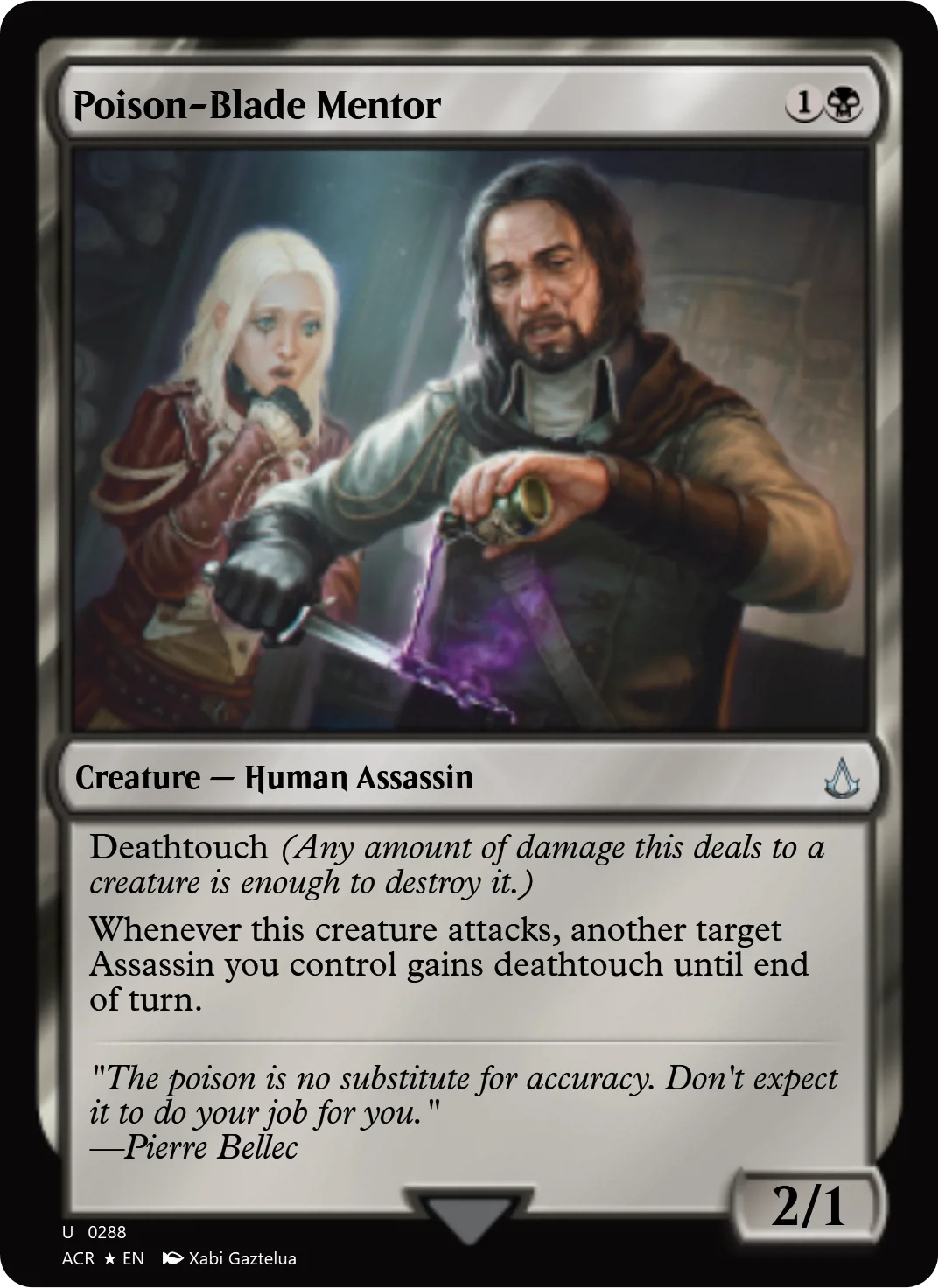 Poison-Blade Mentor