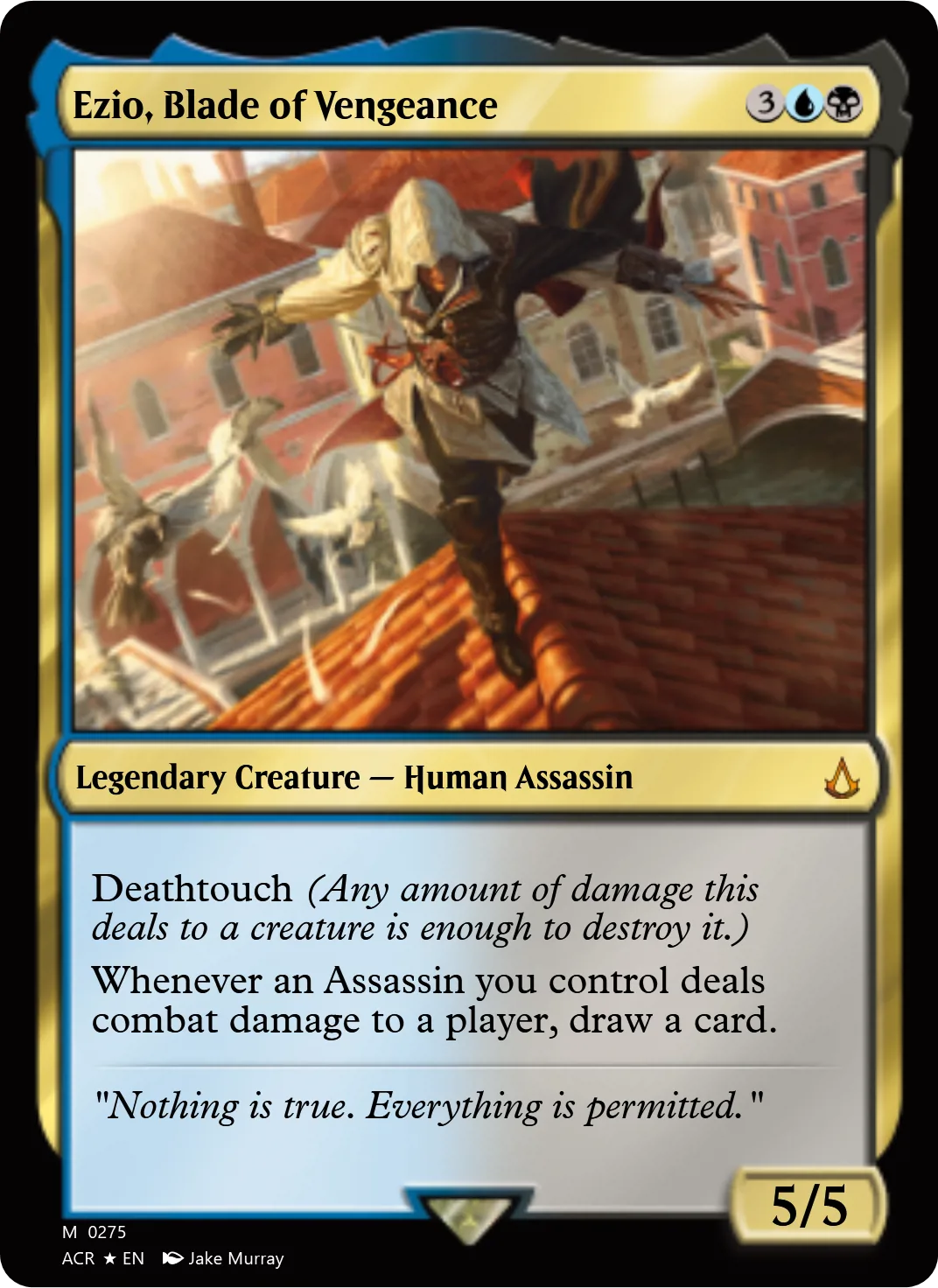 Ezio, Blade of Vengeance