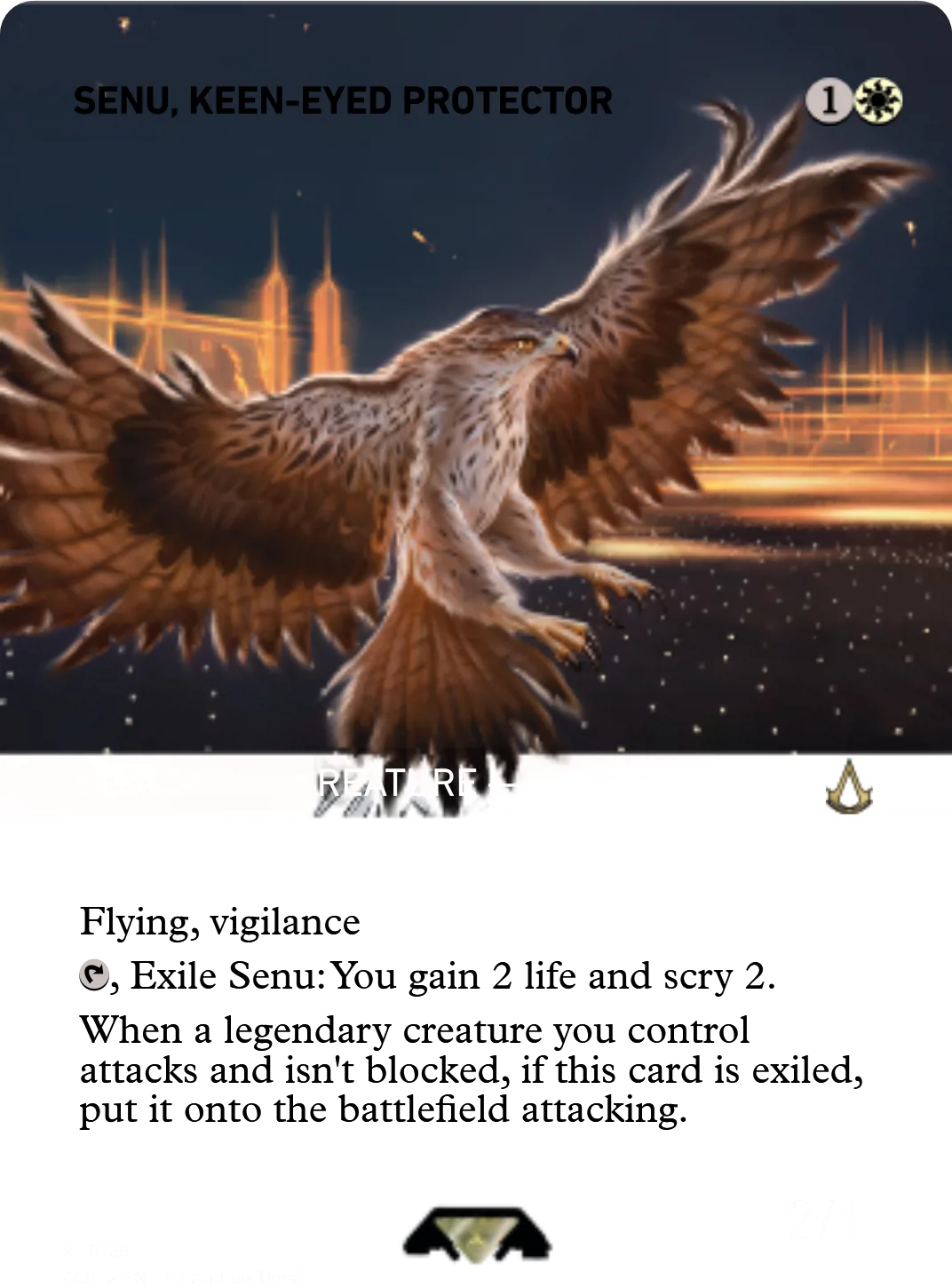 Senu, Keen-Eyed Protector