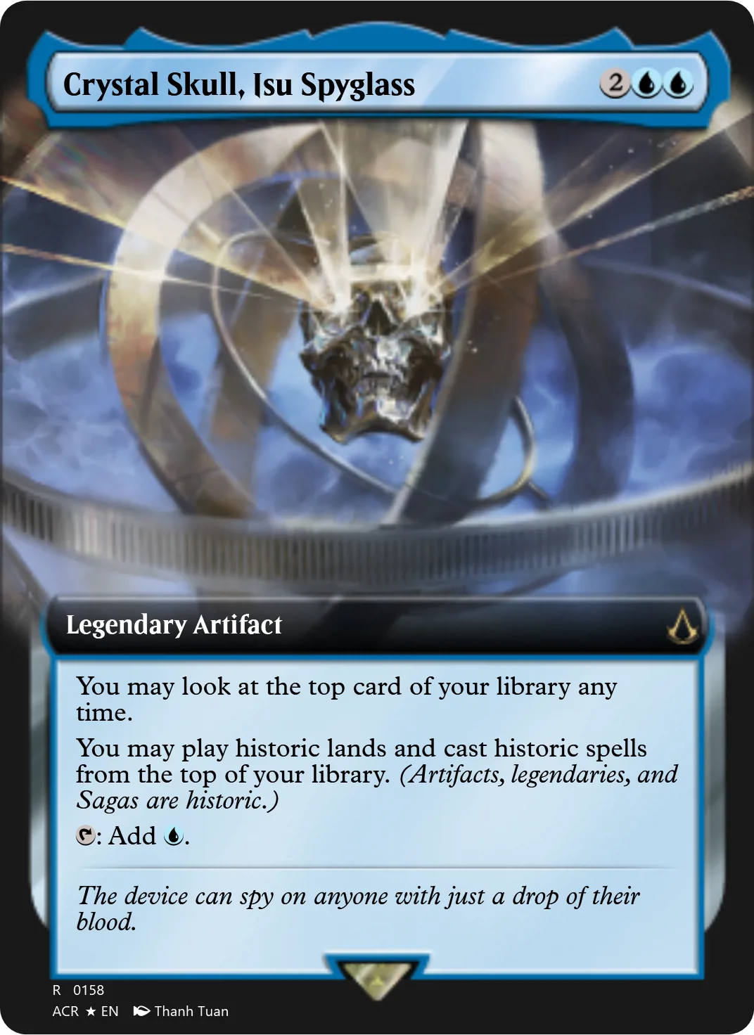 Crystal Skull, Isu Spyglass